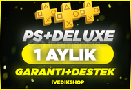 ⭐PS+ DELUXE 1 AYLIK⭐Garanti + Destek⭐