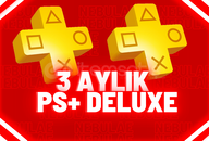 ⭐PS+ DELUXE 3 AYLIK ⭐GARANTİ + DESTEK ⭐