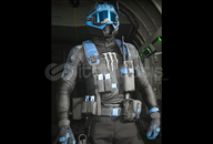 (PS) LO PROFILE OPERATOR SKIN (BLUE)