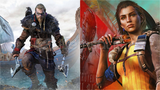 (PS4&5)AC Valhalla + Farcry New Dawn + Garanti