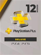 (PS4&5)Playstation Plus Deluxe 12 Ay +Garanti