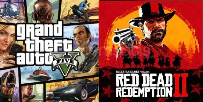 PS4/PS5 RDR 2 + GTA V & GARANTI  PS4/PS5 RDR 2 + GTA V & GARANTI