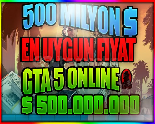 PS5-PS4 GTA ONLİNE 500.000.000 PS5-PS4 GTA ONLİNE 500.000.000
