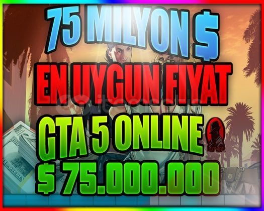 PS5-PS4 GTA ONLİNE 75.000.000 PS5-PS4 GTA ONLİNE 75.000.000