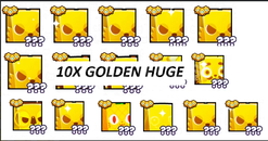 ⭐PS99 - 10 ADET GOLDEN HUGE⭐