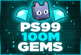 ⭐PS99 100M GEMS - HIZLI TESLİMAT⭐