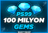 ⭐PS99 100M Gems | Hızlı ve Ucuz!✅