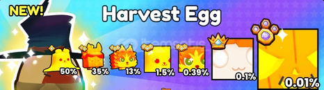 ⭐PS99 - 150 ADET EXCULIVE HARVEST EGG⭐
