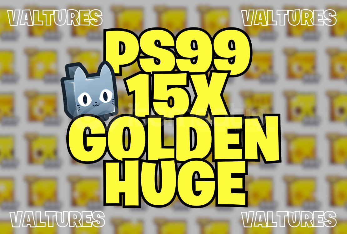 ⭐{PS99}⭐15X Golden Huge ⭐{PS99}⭐15X Golden Huge