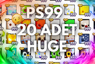 ⭐PS99 20 ADET RANDOM HUGE⭐GOLDEN GARANTİ