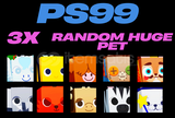 [PS99]3 ADET RANDOM HUGE PET HEMEN TESLİM