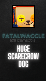 (PS99) - 3x Huge Scarecrow Dog