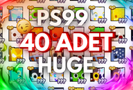 ⭐PS99 40 ADET RANDOM HUGE⭐GARANTİİ