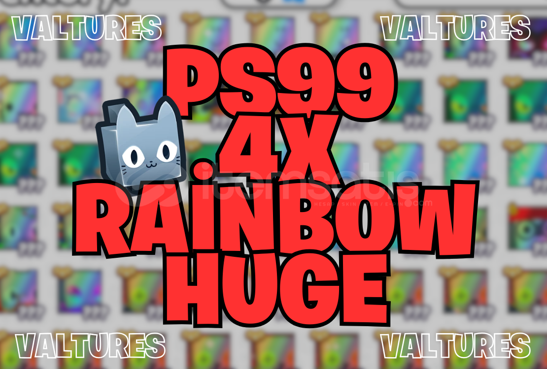 ⭐{PS99}⭐4X Rainbow Huge ⭐{PS99}⭐4X Rainbow Huge