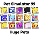 PS99 5 ADET RANDOM PREMİUM HUGE PET