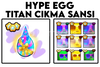 ⚡PS99 - 70x ADET HYPE EGG {TITAN CIKMA ŞANSI}