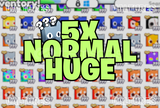 ⭐{PS99}⭐5X Normal Huge