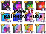 ✨(PS99)✨ 5X RAİNBOW HUGE ✨(EN KARLISI)✨