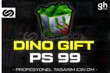 ⚡PS99 - 75x ADET DINO GIFT {HUGE CIKMA ŞANSI}