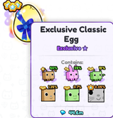 PS99 EXCLUSIVE CLASSIC EGG