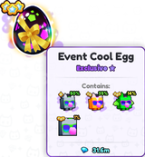 PS99 EXCLUSIVE EVENT COOL EGG