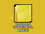 PS99 GOLDEN HUGE HELL ROCK