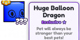 ps99 huge ballon dragon 