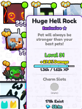 PS99 Huge Hell Rock 