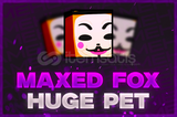 ⚡PS99 - HUGE MAXED FOX PET {OTO TESLİMAT}