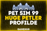 ⚡ PS99 - HUGE PETLER SATILIR PROFİLDE !!!!