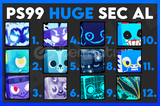 ⚡PS99 - HUGE SEC-AL {BLUE}