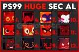 ⚡PS99 - HUGE SEC-AL {RED}