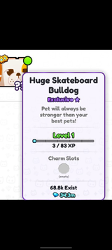 Ps99 | Huge Skateboard bulldog