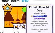 ⭐ PS99 Titanic Pumkin Dog İmzalı⭐ 