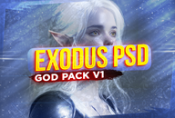 ⭐PSD PACK | GEXODUS GOD PACK V1 + V2 ⭐
