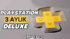 ⭐[PSN PLUS] 3 AYLİK DELUXE PSN PLUS 