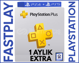 PSN PLUS EXTRA 1 AY + GARANTİ+DESTEK PS4/PS5