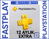 PSN PLUS EXTRA 12 AY + GARANTİ+DESTEK PS4/PS5