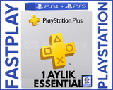 PSN PLUS ESSENTİAL 1 AY + GARANTİ PS4/PS5