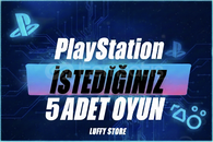 ⭐[PSN] PSN İSTEDİĞİNİZ 5 OYUN (EN UCUZ)