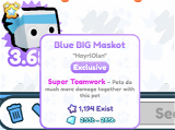 PSX Blue Big Maskot!!!