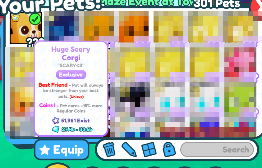 PSX HUGE HUGE SCARY 1542656 İtemsatış