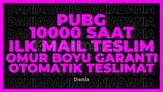 PUBG+3 OYUN 10000 SAAT | GARANTİ