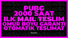 PUBG+3 OYUN 2000 SAAT | GARANTİ