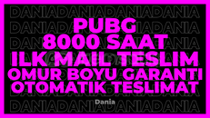 PUBG+3 OYUN 8000 SAAT | GARANTİ