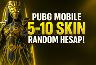 ⭐️PUBG 5-10 SKİN RANDOM HESAP⭐️