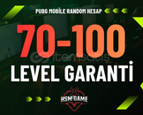 PUBG 70-100 LEVEL GARANTİLİ RANDOM HESAP PUBG 70-100 LEVEL GARANTİLİ RANDOM HESAP