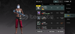 PUBG 8.9 SEVİYE KLAN 