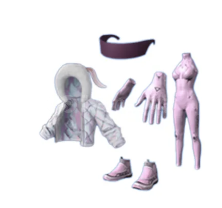 PUBG - B.A.S.A TAVŞANI FULL SET - 5 PARÇA PUBG - B.A.S.A TAVŞANI FULL SET - 5 PARÇA