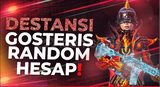 PUBG DESTANSI GÖSTERİŞ RANDOM HESAB